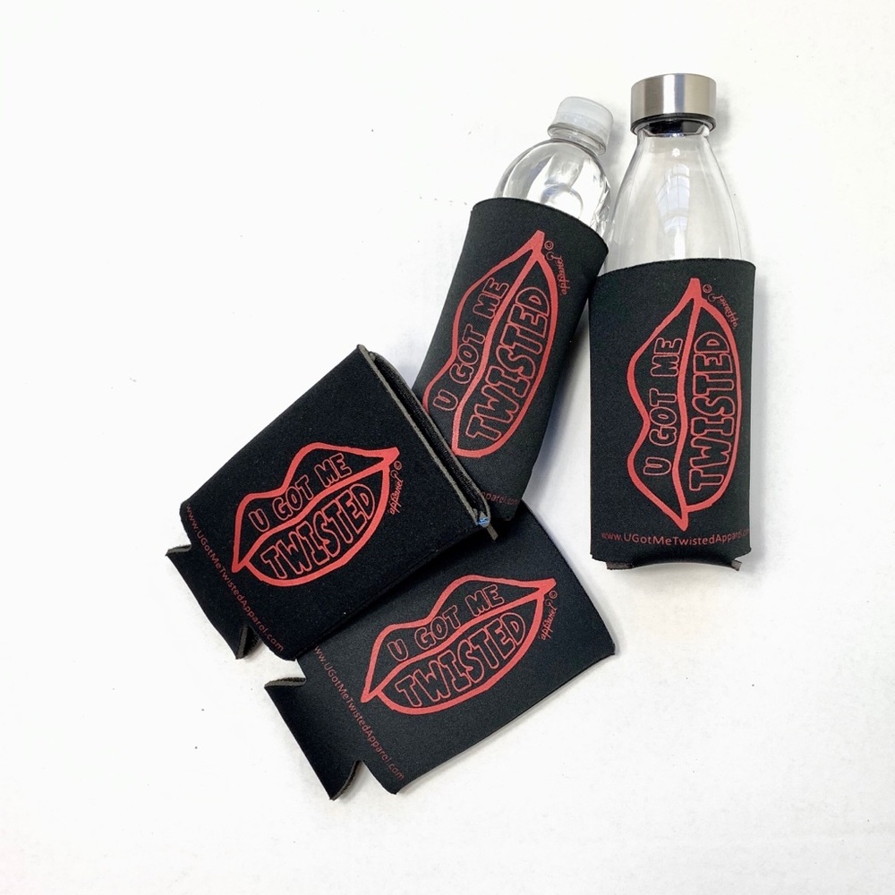 New Koozie water bottle sleeve.